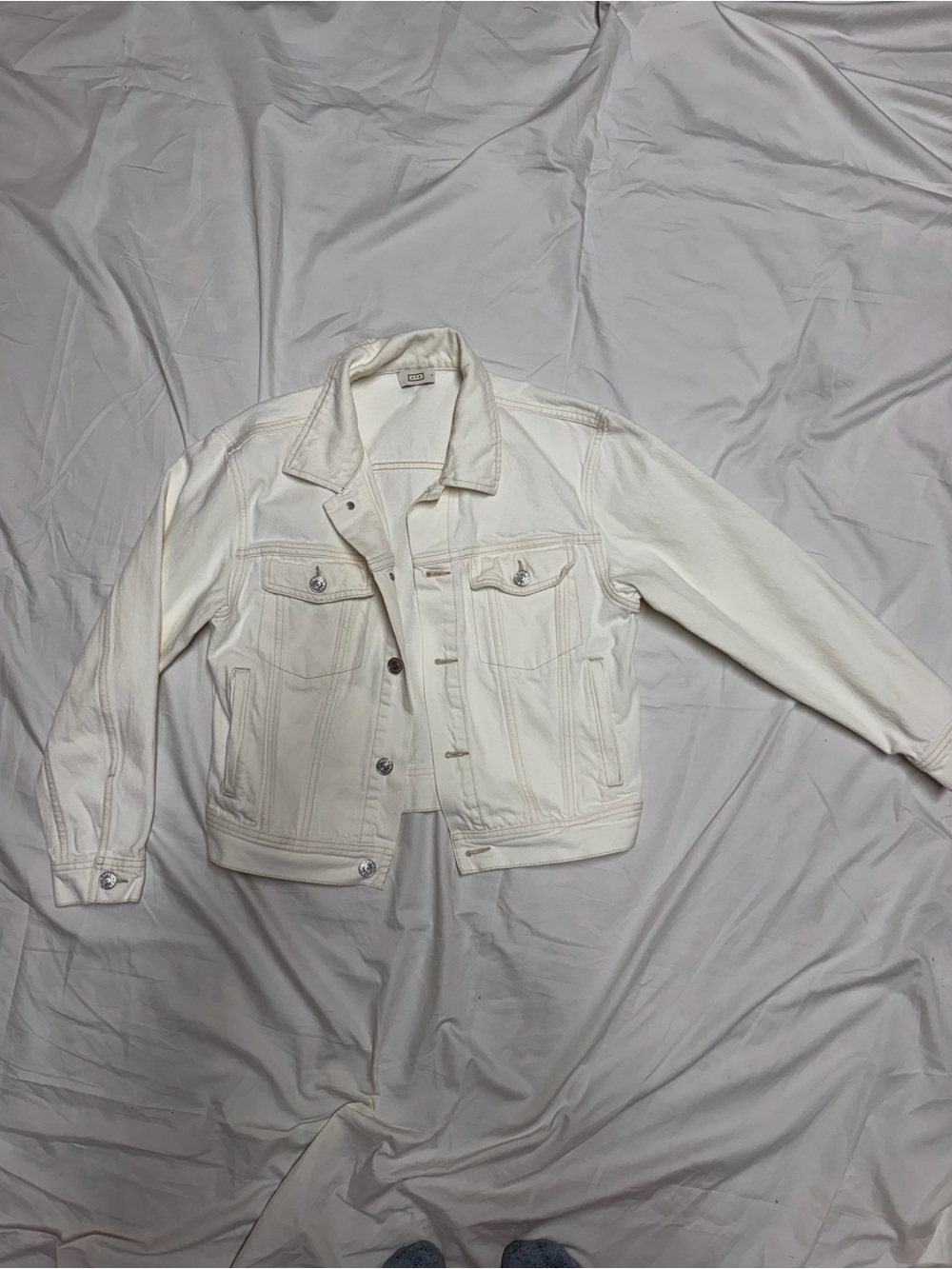 AYR Off-White Denim Jacket